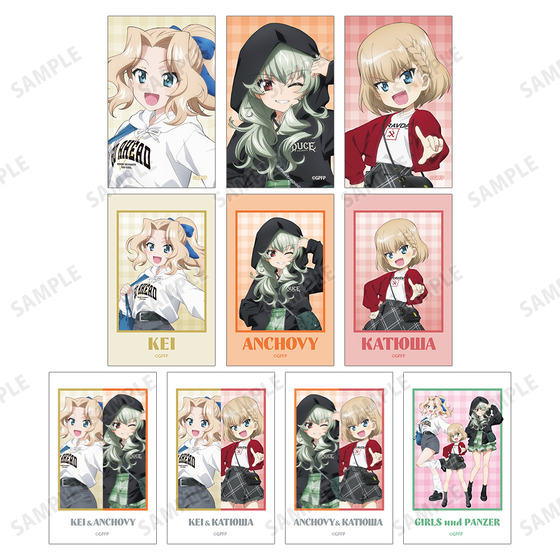 ガールズ＆パンツァー 最終章 描き下ろし デート私服ver. トレーディングイラストカード(単位/BOX) 【オンラインミニミニホビーショー／2026年4月発送】