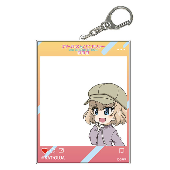 SNSアクリルキーホルダー　カチューシャ 【オンラインミニミニホビーショー／2026年4月発送】