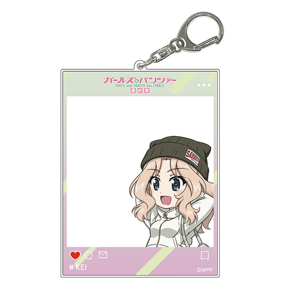 SNSアクリルキーホルダー　ケイ 【オンラインミニミニホビーショー／2026年4月発送】