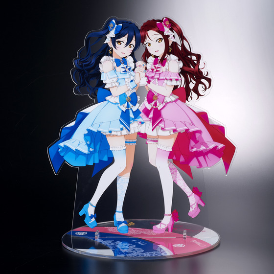 ラブライブ！×ラブライブ！サンシャイン!! POP UP STORE～μ's×Aqours Special Collaboration～ 1/4スケールBIGアクリルフィギュア【μ's×Aqours】園田海未×桜内梨子【2026年6月下旬以降順次発送】