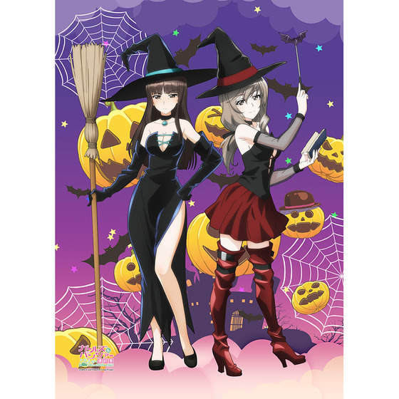 [ガールズ＆パンツァー 最終章]B2タペストリー（西住しほ＆島田千代／ハロウィン） 【オンラインミニミニホビーショー／2026年4月発送】