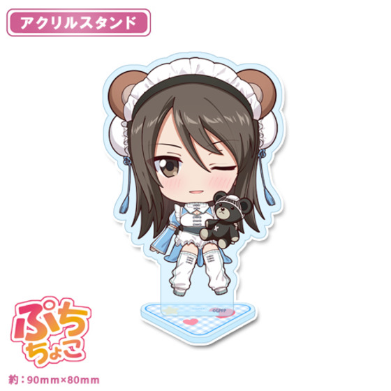 ガールズ＆パンツァー 最終章 ぷちちょこアクリルスタンド【ミカ】ジャージメイドver. 【オンラインミニミニホビーショー／2026年4月発送】