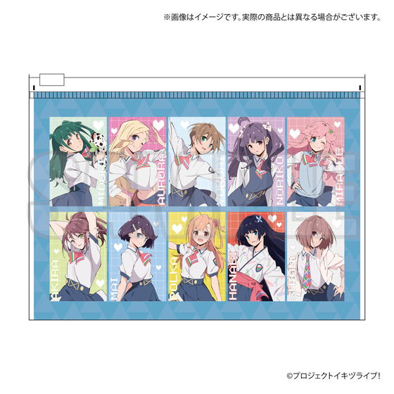 イキヅライブ！ LOVELIVE! BLUEBIRD　みんなのラブ高 POP UP SHOP クリアポーチ 【2026年4月下旬より順次お届け】