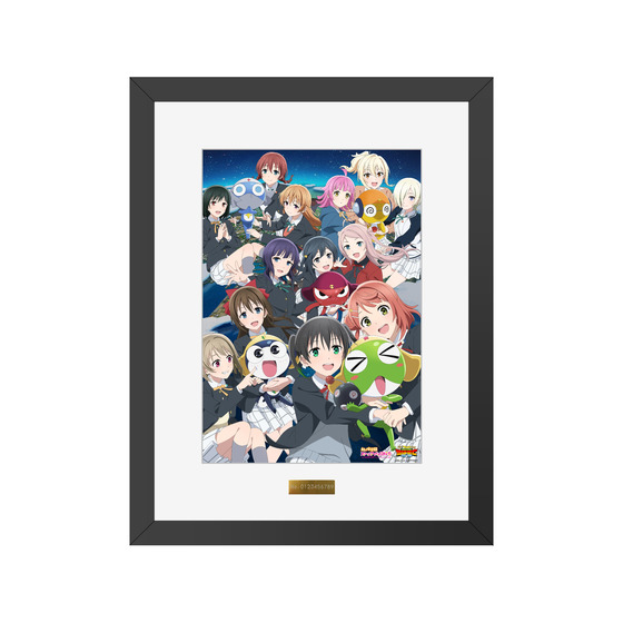 ラブライブ！虹ヶ咲学園スクールアイドル同好会×ケロロ軍曹 額装アート 【2026年05月下旬より順次発送】