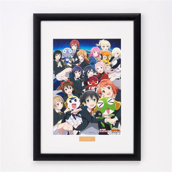 ラブライブ！虹ヶ咲学園スクールアイドル同好会×ケロロ軍曹 額装アート_画像2