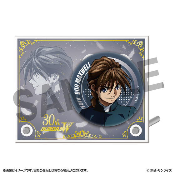 『新機動戦記ガンダムＷ＆Endless Waltz』 缶バッジアクリルスタンド（全5種） 【2026年3月下旬より発送】