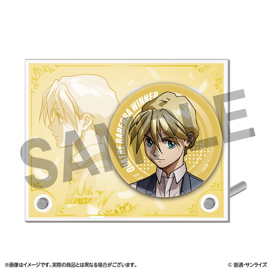 『新機動戦記ガンダムＷ＆Endless Waltz』 缶バッジアクリルスタンド（全5種） 【2026年3月下旬より発送】