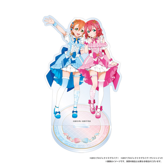 ラブライブ！×ラブライブ！サンシャイン!! POP UP STORE～μ's×Aqours Special Collaboration～ アクリルスタンド【μ's×Aqours】　星空 凛×黒澤ルビィ【2026年7月下旬以降順次発送】