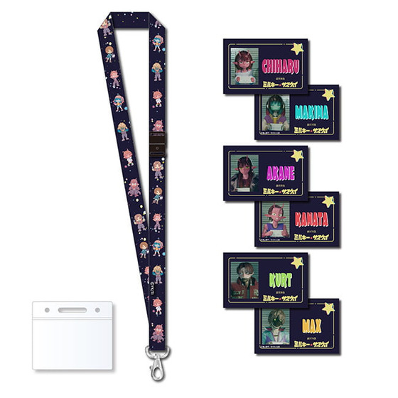 銀河特急ミルキー☆サブウェイ ネックストラップホルダー【2026年6月中旬以降順次発送】