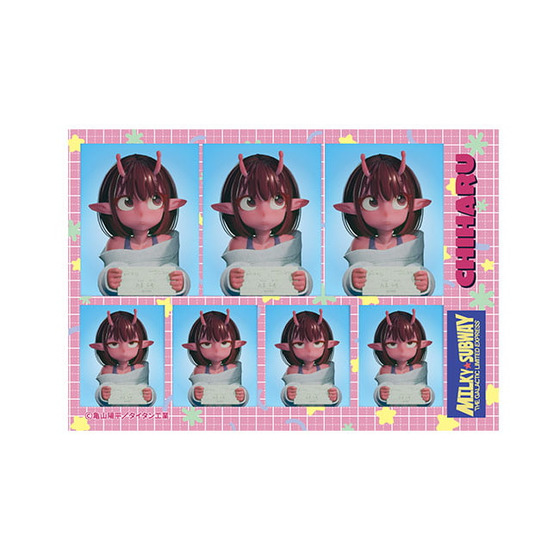 銀河特急ミルキー☆サブウェイ トレーディング証明写真風ブロマイド（全6種）【2026年6月中旬以降順次発送】