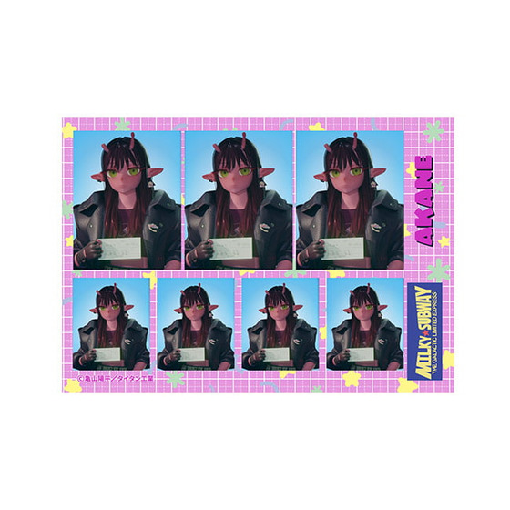 銀河特急ミルキー☆サブウェイ トレーディング証明写真風ブロマイド（全6種）【2026年6月中旬以降順次発送】