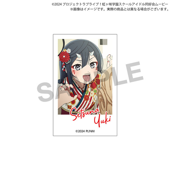 映画『ラブライブ！虹ヶ咲学園スクールアイドル同好会 完結編 第2章』 アクリルキーホルダー＆チェキセット（優木せつ菜）