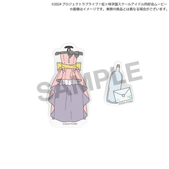 映画『ラブライブ！虹ヶ咲学園スクールアイドル同好会 完結編 第2章』 アクリルマグネット＆ポストカードセット（天王寺璃奈）