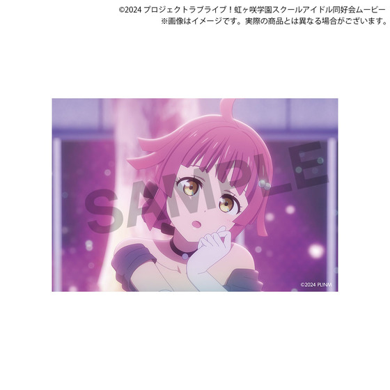 映画『ラブライブ！虹ヶ咲学園スクールアイドル同好会 完結編 第2章』 アクリルマグネット＆ポストカードセット（天王寺璃奈）