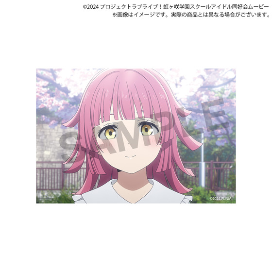 映画『ラブライブ！虹ヶ咲学園スクールアイドル同好会 完結編 第2章』 アクリルマグネット＆ポストカードセット（天王寺璃奈）