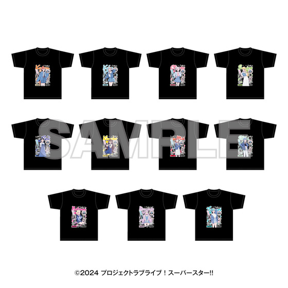 ラブライブ！スーパースター!! POP UP SHOP ～Fly! MUSIC WORLD♪～AFTER PARTY☆ ビッグシルエットTシャツ(全11種) 【2026年5月下旬頃お届け予定】