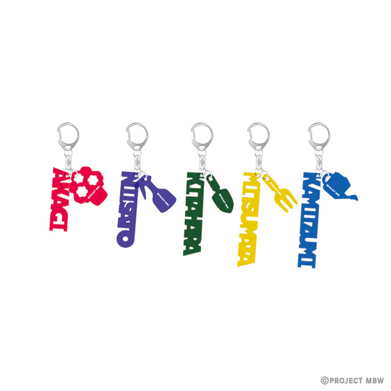 『前橋ウィッチーズ』ライブ STRAIGHT! REACH!! CHEER!!! お名前アクリルキーホルダー （全5種）