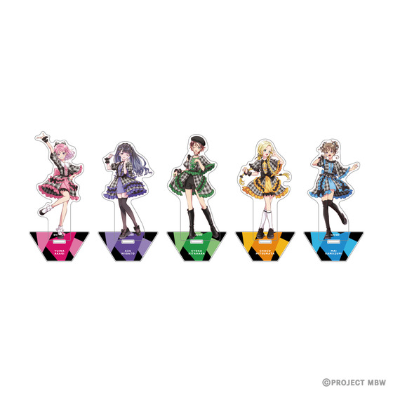 『前橋ウィッチーズ』ライブ STRAIGHT! REACH!! CHEER!!! アクリルスタンド（全5種）