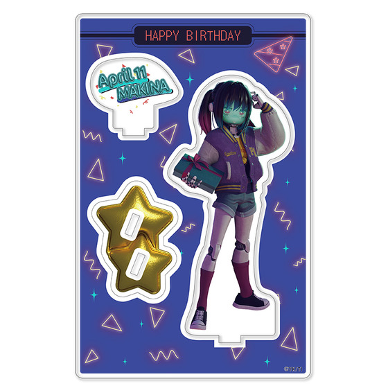 銀河特急ミルキー☆サブウェイ アクリルスタンド マキナ【バースデー2026】