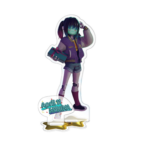 銀河特急ミルキー☆サブウェイ アクリルスタンド マキナ【バースデー2026】_画像2