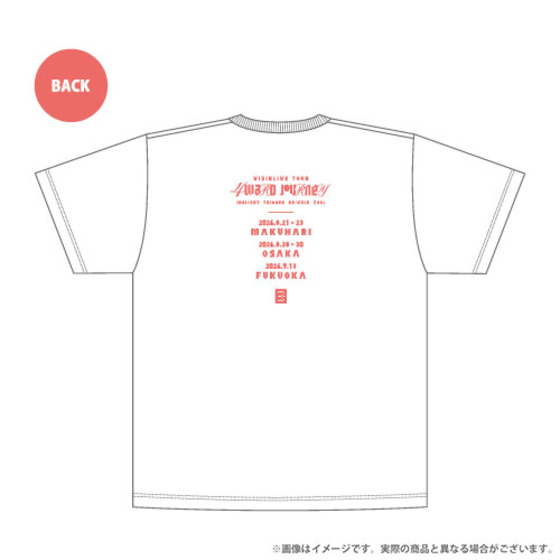 デザインTシャツ ホワイト（XL） 【2026年7月下旬頃より順次お届け予定】_画像2