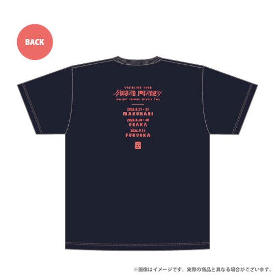 デザインTシャツ ネイビー（M） 【2026年7月下旬頃より順次お届け予定】_画像2