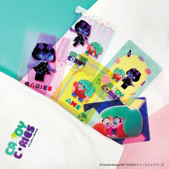 キャンディーカリエス ランダムクリアカード（全５種・ランダム５枚入り）_画像2