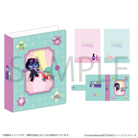 キャンディーカリエス シール手帳_画像1