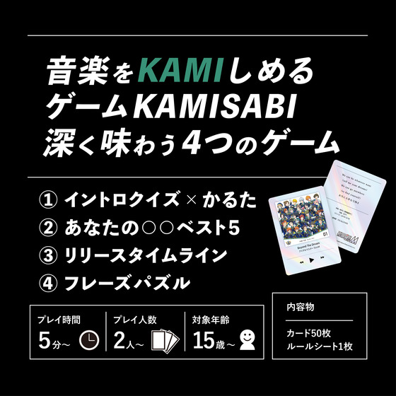 KAMISABI アルバムセット「THE IDOLM@STER SideM」 【2026年5月下旬以降順次発送予定】_画像3