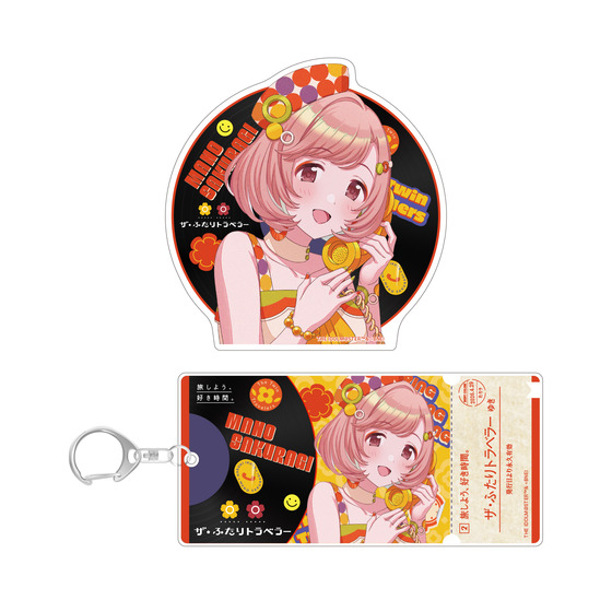 THE IDOLM@STER SHINY COLORS Song for Prism Ring Ring Ringの魔法 / 街角メランコリー トラベラーステッカー＆アクリルキーホルダーセット（櫻木真乃） 【2026年6月下旬以降順次発送予定】