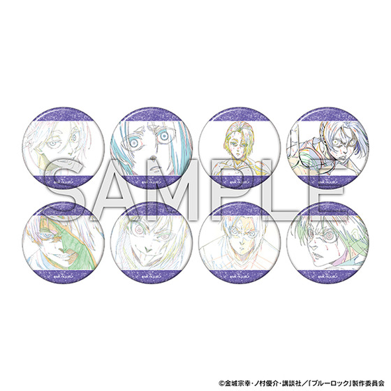 ブルーロック展 EGOIST EXHIBITION the animation トレーディング推しキャラバッジ　御影 玲王（全8種・ランダム・8個入り） 【2026年7月上旬頃より順次お届け予定】
