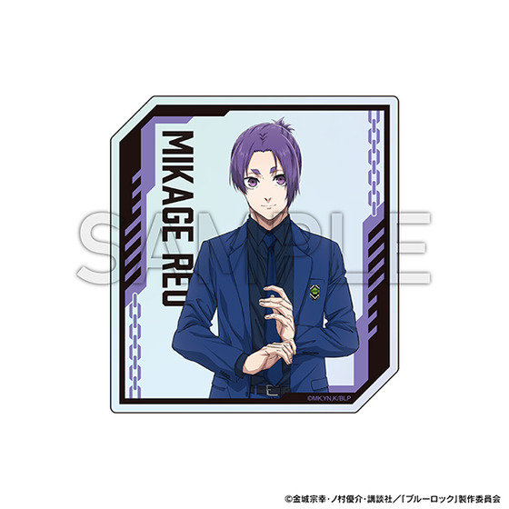 ブルーロック展 EGOIST EXHIBITION the animation オーロラステッカー　御影…
