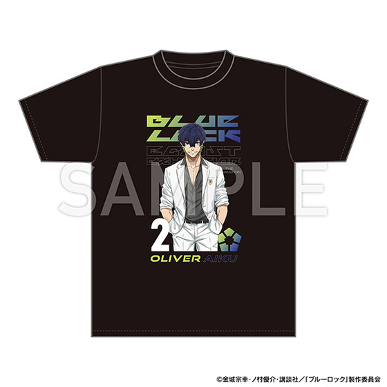 ブルーロック展 EGOIST EXHIBITION the animation Tシャツ　オリヴァ・愛空 …