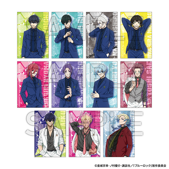 ブルーロック展 EGOIST EXHIBITION the animation トレーディングメタルポス…