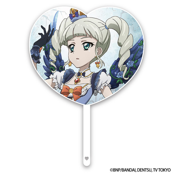 アイカツ！　ハート型うちわ　藤堂ユリカ