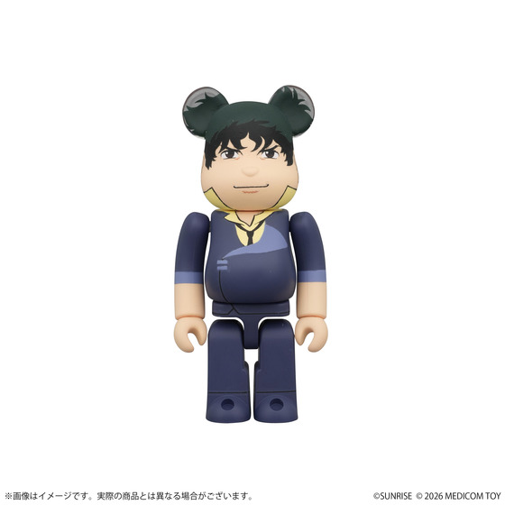 BE@RBRICK カウボーイビバップ スパイク・スピーゲル 100％_画像1