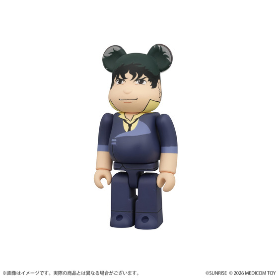 BE@RBRICK カウボーイビバップ スパイク・スピーゲル 100％_画像3