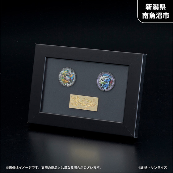 「ガンダムマンホールプロジェクト」 額装ピンズセットvol.2【新潟県南魚沼市】_画像2