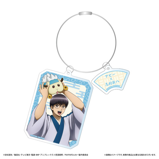 銀魂×PUI PUI モルカー　POP UP STORE　～モルカーに乗ってもかもしれない運転でいけ～ ワイヤーリングアクリルキーホルダー（全8種）【2026年8月下旬頃お届け予定】_画像2