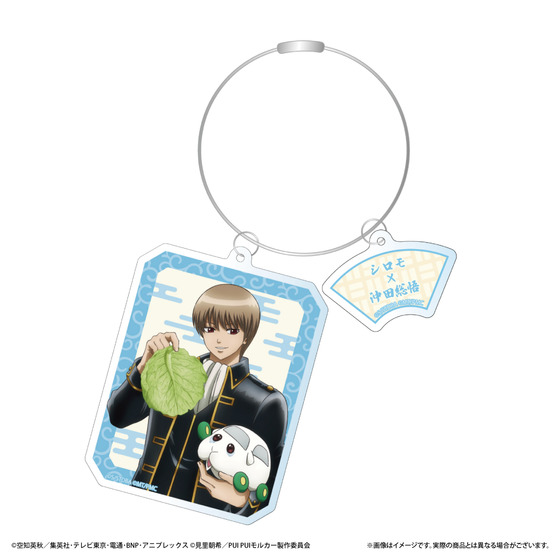 銀魂×PUI PUI モルカー　POP UP STORE　～モルカーに乗ってもかもしれない運転でいけ～ ワイヤーリングアクリルキーホルダー（全8種）【2026年8月下旬頃お届け予定】_画像5