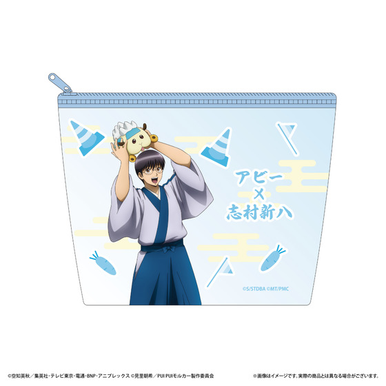 銀魂×PUI PUI モルカー　POP UP STORE　～モルカーに乗ってもかもしれない運転でいけ～ クリアポーチ（全8種）【2026年8月下旬頃お届け予定】_画像2