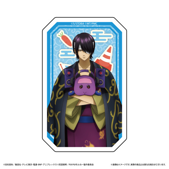 銀魂×PUI PUI モルカー　POP UP STORE　～モルカーに乗ってもかもしれない運転でいけ～ トレーディングステッカー(全8種/ランダム1種入り)【2026年8月下旬頃お届け予定】_画像8