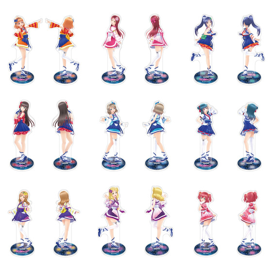 ラブライブ！サンシャイン!! 両面アクリルスタンド「未熟DREAMER」（全9種）_画像1