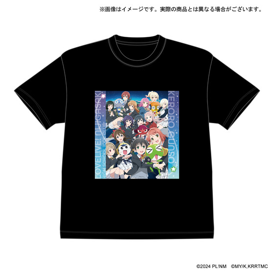 ラブライブ！虹ヶ咲学園スクールアイドル同好会×ケロロ軍曹 Tシャツ 【2026年6月下旬より順次お届け】