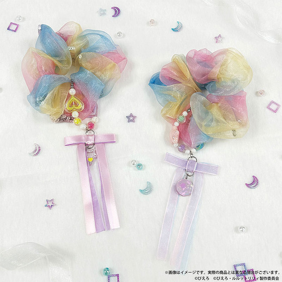 ぴえろ魔法少女シリーズ オーガンジーシュシュ（全2種）_画像2