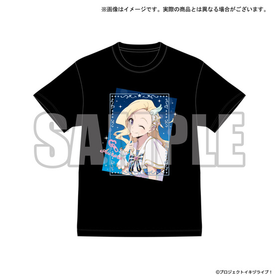 イキヅライブ！ LOVELIVE! BLUEBIRD　アニメーションMV Dou-Da? DOING!発売記念グッズ Tシャツ　此花輝夜（全3サイズ）