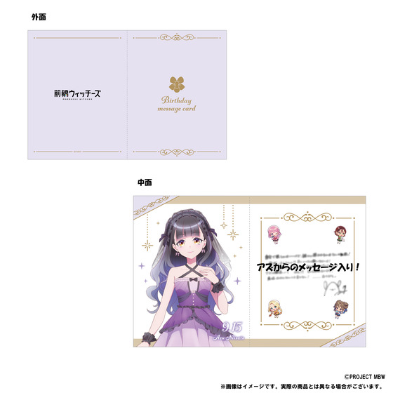 前橋ウィッチーズ AZU NIISATO EMOEMO BIRTHDAY BOX_画像4