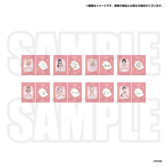 ラブライブ！シリーズ 15周年記念 メモリアルボード ラブライブ！蓮ノ空女学院スクールアイドルクラブ（全8種）_画像2