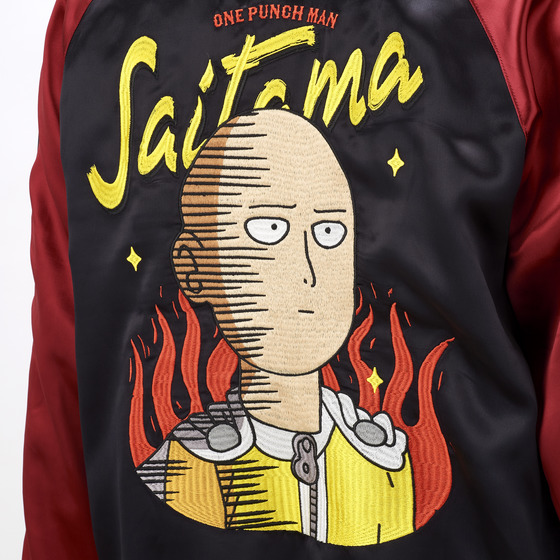 アニメ『ワンパンマン』リバーシブルスカジャン サイタマ リバーシブルスカジャン(全2サイズ)_画像3