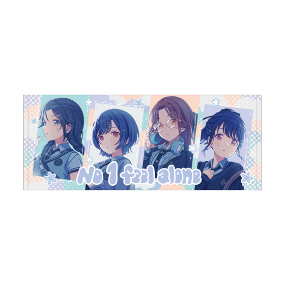 THE IDOLM@STER SHINY COLORS Song for Prism Tokyo自由系*ガール / My time フェイスタオル 【2026年9月上旬以降順次発送予定】
